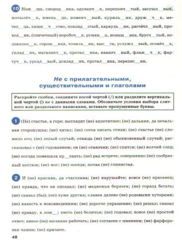 Тренажёр по Русскому языку 6 класс. Орфография
