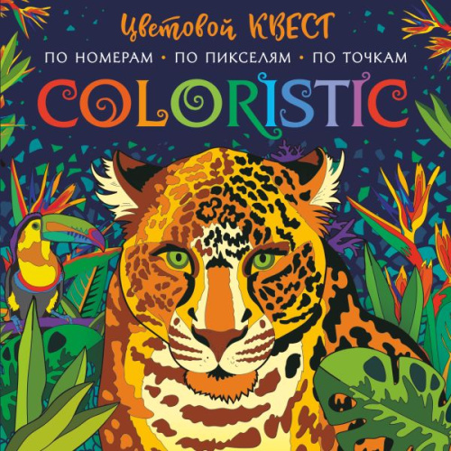 Coloristic Цветовой квест по номерам / Цветовой квест. Раскрась по номерам