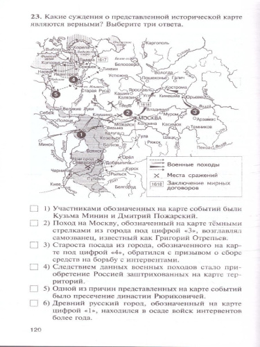 КИМ История России 7 класс