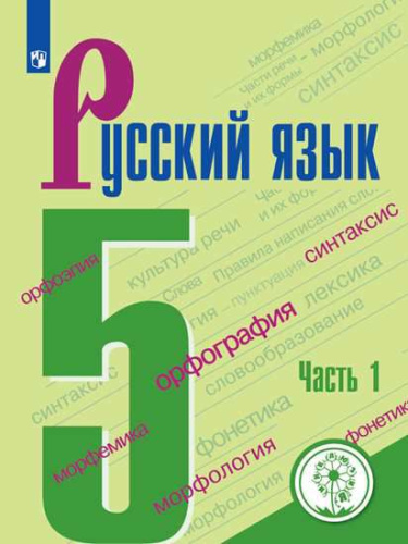 Русский язык 5 класс. Учебник в 4-х частях. Часть 1 (для слабовидящих обучающихся)