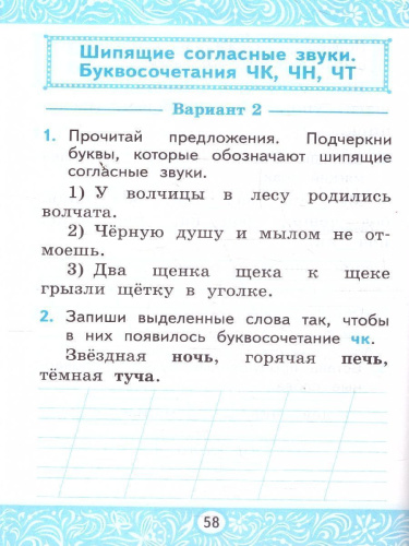 Русский язык 1 класс. Самостоятельные работы к учебнику В. П. Канакиной, В. Г. Горецкого
