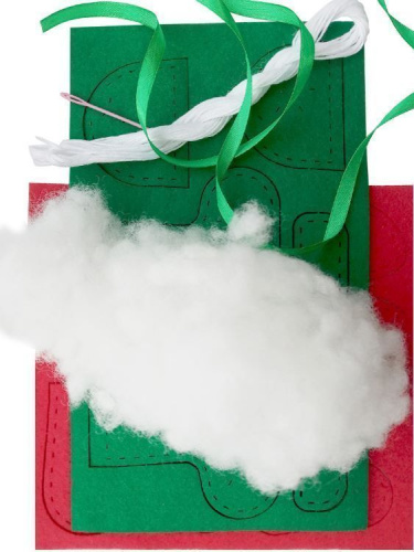 Набор для творчества. Мягкая игрушка из фетра "Шапка, варежка, сапожок" (Десятое королевство)