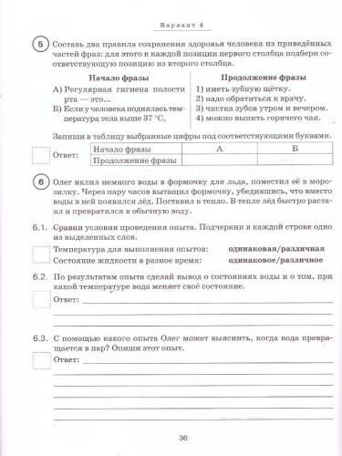 ВПР Окружающий мир 4 класс. 10 тренировочных вариантов. Рекомендовано ФИОКО