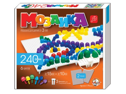 Мозаика d10, d15/6 цв/240 эл/2 поля(Десятое королевство)