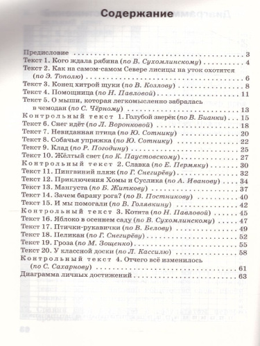 Тренажёр по Чтению 4 класс. ФГОС