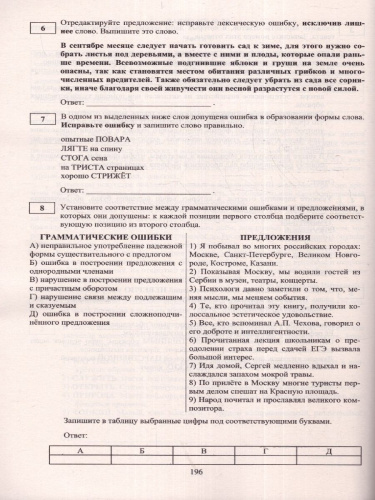 ЕГЭ Русский язык. 20 тестов ЕГЭ - 20 ступеней к успеху