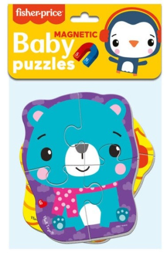 Мягкие магнитные Baby puzzle Мишка и пингвин 2 картинки 7 эл. (Я РАСТУ ТОЙЗ)