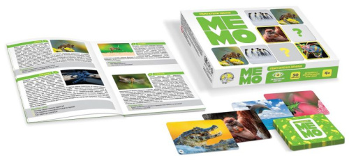Игра настольная МЕМО "Обитатели земли"