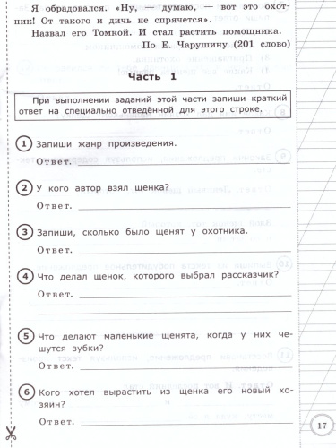 ВПР Литературное чтение 3 класс. Начальная школа. Итоговая аттестация. Типовые тестовые задания. ФГОС