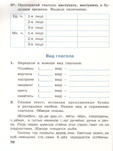 Тренажёр по Русскому языку 4 класс