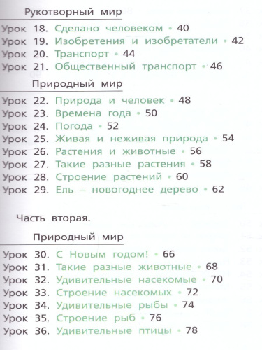 Окружающий мир: Учебник для 1 класса. В 2-х частях(ВИТА)