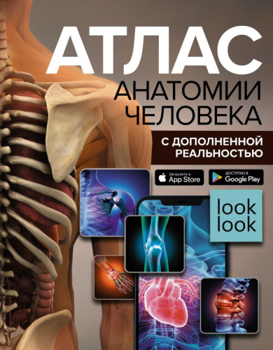 Атлас анатомии человека с дополненной реальностью. /Популярный атлас