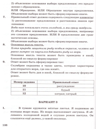 ВПР Русский язык 5 класс 15 вариантов. Типовые задания. ФГОС