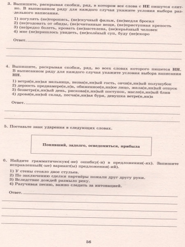 Русский язык 8 класс. 10 вариантов итоговых работ для подготовки к ВПР