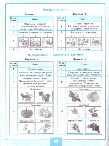 Окружающий мир 2 класс. Контрольные работы. Часть 1 (к новому ФПУ). ФГОС