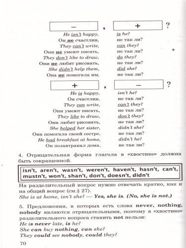 Грамматика Английского языка 3 класс. Книга для родителей. К учебнику И.Н. Верещагиной. ФГОС