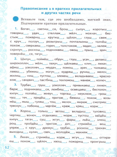 Тренажер Русский язык 5 класс. К учебнику Т. А. Ладыженской. ФГОС