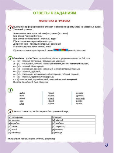 Русский язык. Работа с информацией. Тренажёр для школьников. 4 класс