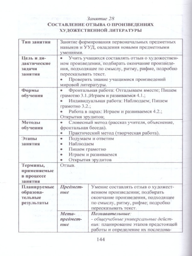 Эрудит. Русский язык с увлечением 4 класс. Программа внеурочной деятельности
