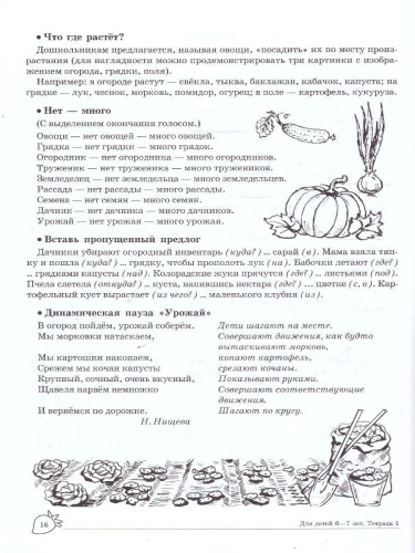 Учим слова и предложения. Домашняя логопедическая тетрадь. 6-7 лет. В 5 тетрадях. Тетрадь 1