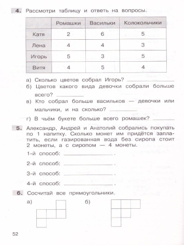 Трудные вопросы по Математике 1 класс