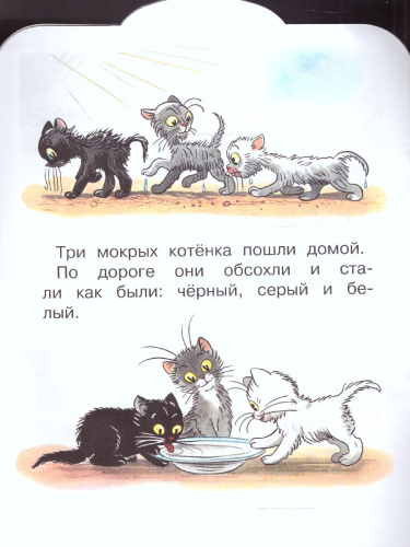 Три котенкаалыш, читай!