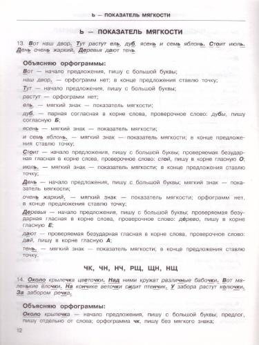 3000 заданий по русскому языку 1 класс Диктанты с объяснениями орфограмм