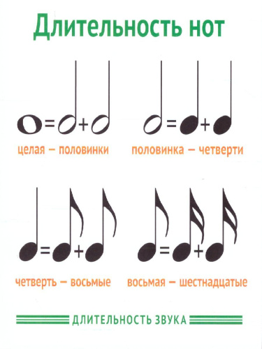 Карточки в лапочке. Музыкальная грамота. 33 карточки с буквами на обороте