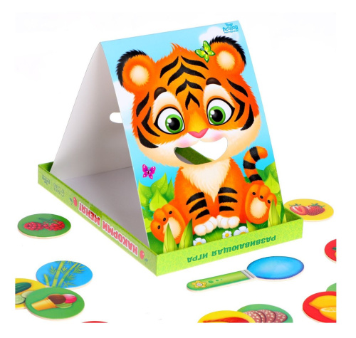 Развивающая игра "Накорми зверушку"