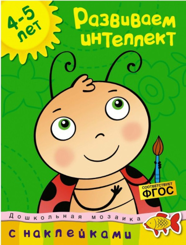 Развиваем интеллект (4-5 лет) / Дошкольная мозаика