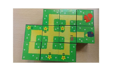 Умные кубики. Контуры. 50 игр для развития интеллекта (нов)