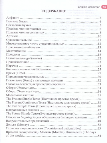 Английский язык в таблицах и схемах 1-4 классы. ФГОС