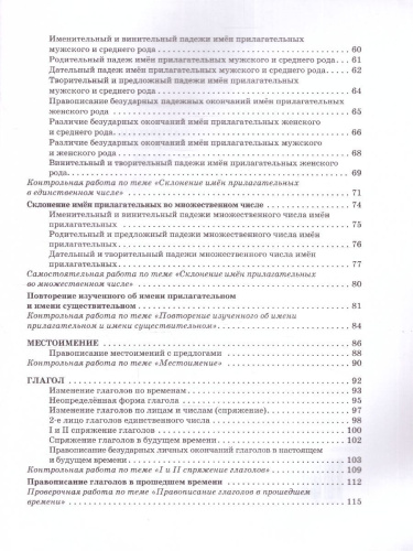 Текущий и тематический экспресс-контроль по Русскому языку. Рабочая тетрадь 4 класс