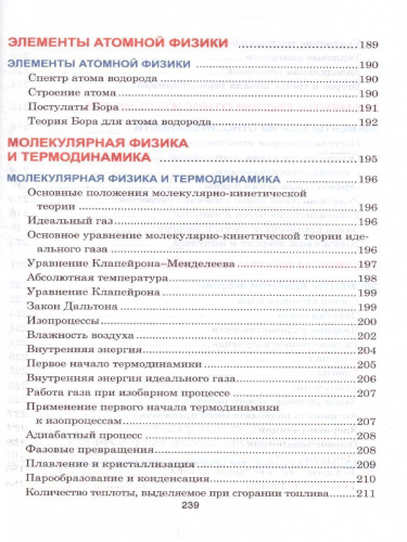 Физика. Весь школьный курс в таблицах