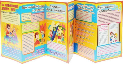 Как развивается общение детей друг с другом. Ширмы с информацией для родителей и детей