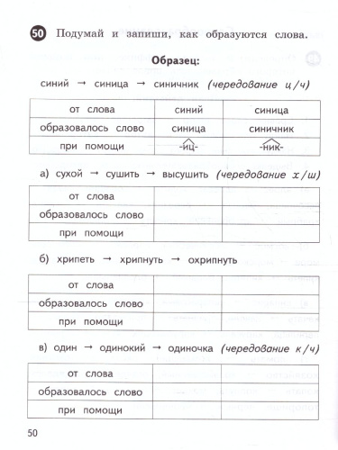 Тетрадь упражнений по Русскому языку 3 класс