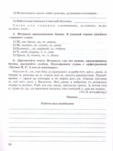 Русский язык 5 класс. Зачетные работы (к новому учебнику). ФГОС НОВЫЙ