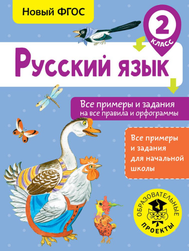 Русский язык 2 класс. Все примеры и задания на все правила и орфограммы