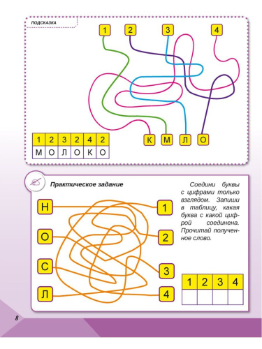Скорочтение 1 класс. Тренажёр для школьников