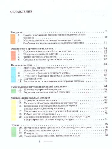 Биология 9 класс. Человек и его здоровье. ФГОС