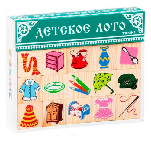 Лото "Предметы" 48 шт.