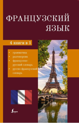 Французский язык. 4 книги в 1: грамматика, разговорник, французско-русский и русско-французский словарь