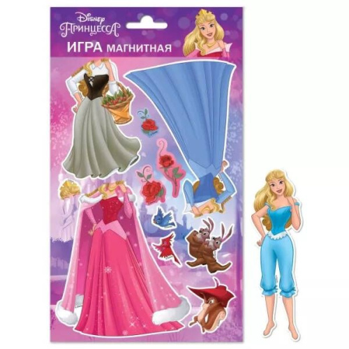 Магнитная игра Принцесса Disney Аврора с маркировкой Disney