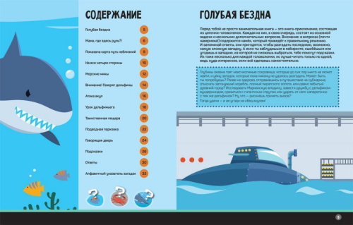 В океане Загадки и головоломки Шагалки-искалки