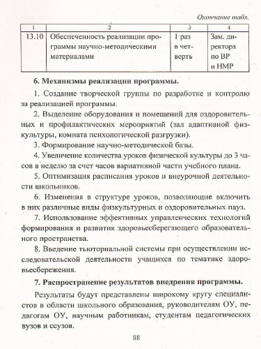Управление здоровьесберегающим образовательным пространством в современной школе