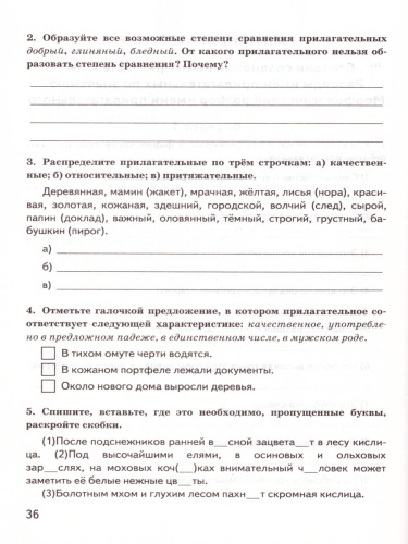 ВПР Русский язык 6 класс. Контрольные измерительные материалы. ФГОС