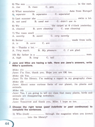 Английский язык 5 класс. Углубленный уровень. Рабочая тетрадь. ФГОС