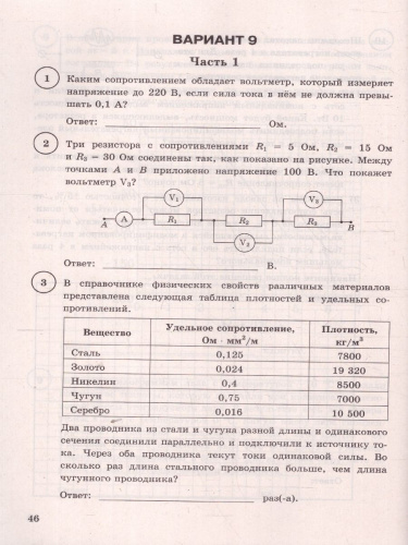 ВПР Физика 8 класс. Типовые задания. 15 вариантов. ФИОКО СТАТГРАД. ФГОС Новый