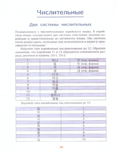 Корейская грамматика в схемах и таблицах