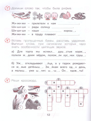 Нечаева Русский язык 1 кл.Я пишу грамотно.Формирование и мониторинг орфографической грамотности(Бино